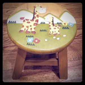 Childrens Wooden Stool